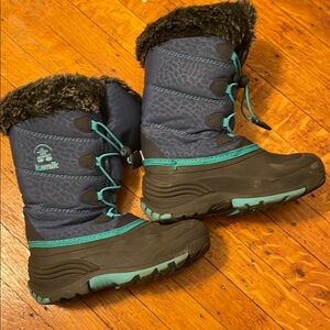 Kamik Blue and black Winter Boots